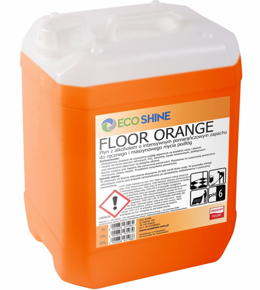 Curățător de podele 5L FLOOR ORANGE